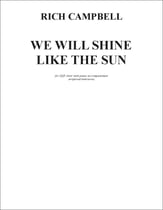 We Will Shine Like The Sun SAB choral sheet music cover